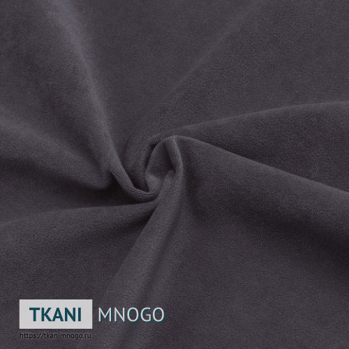 Фото обивки велюра “27” (однотонный фиолетовый)