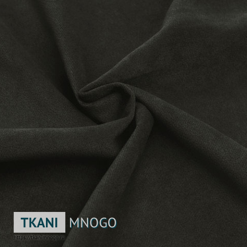 Фото материала велюра “24” (однотонный серый)