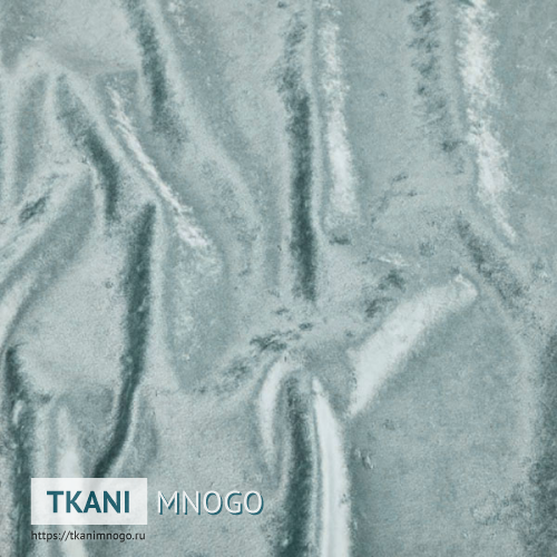 Фото материала велюра “18” (однотонный зеленый, голубой)