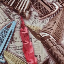 Микровелюр Сюжетные - 4114-2 - Материал Сюжетные (Микровелюр)